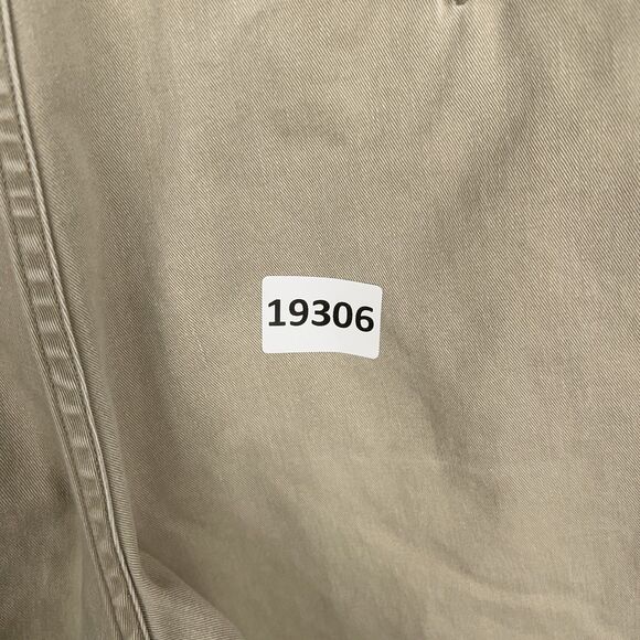 Patagonia Shorts Womens 14 Khaki Beige High Rise Pleated Chino Classic Hike Gorp - Picture 11 of 11